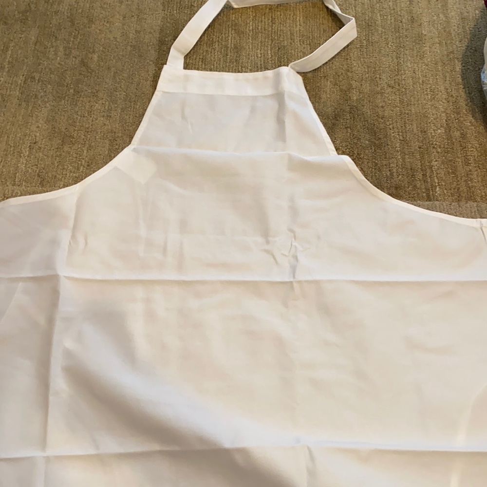 White Baker’s Apron